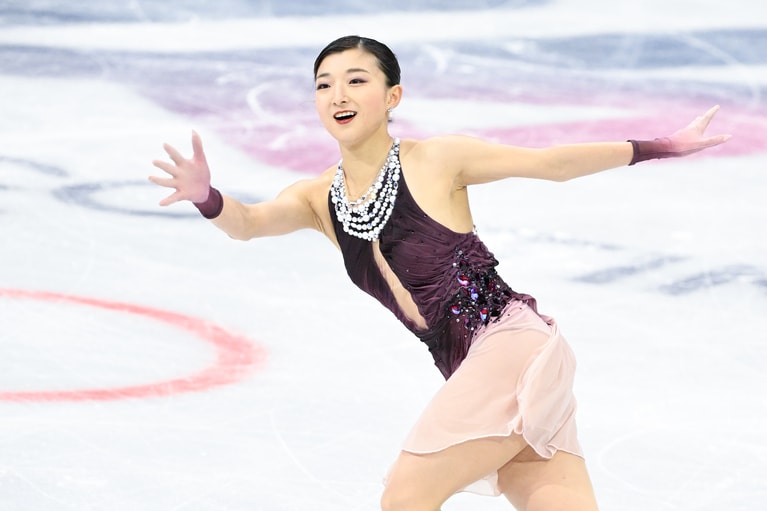 坂本花織選手。©Asami Enomoto／JMPA