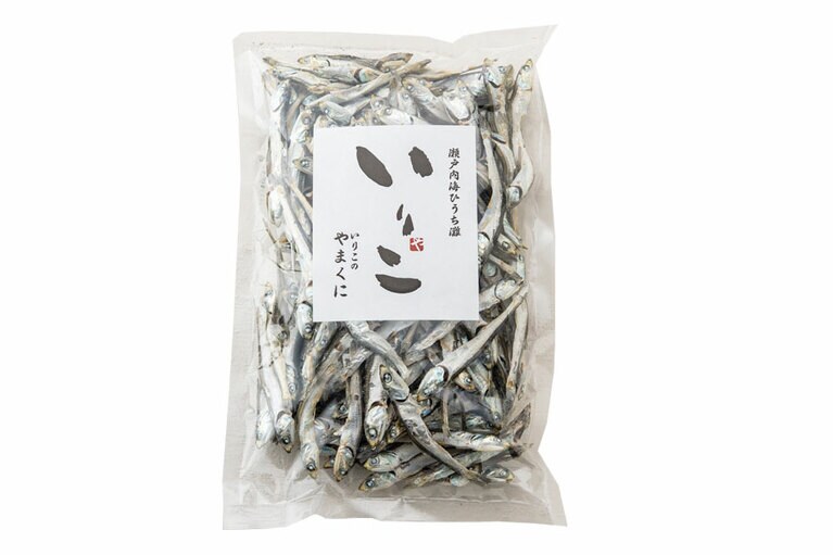 瀬戸内海産 大羽いりこ〈200g〉950円。