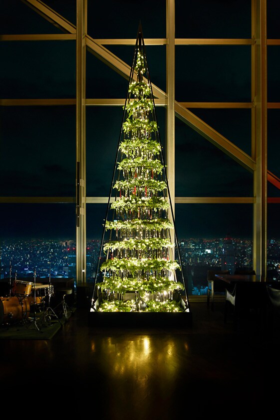 「パークハイアット東京」の過去のクリスマスツリー。