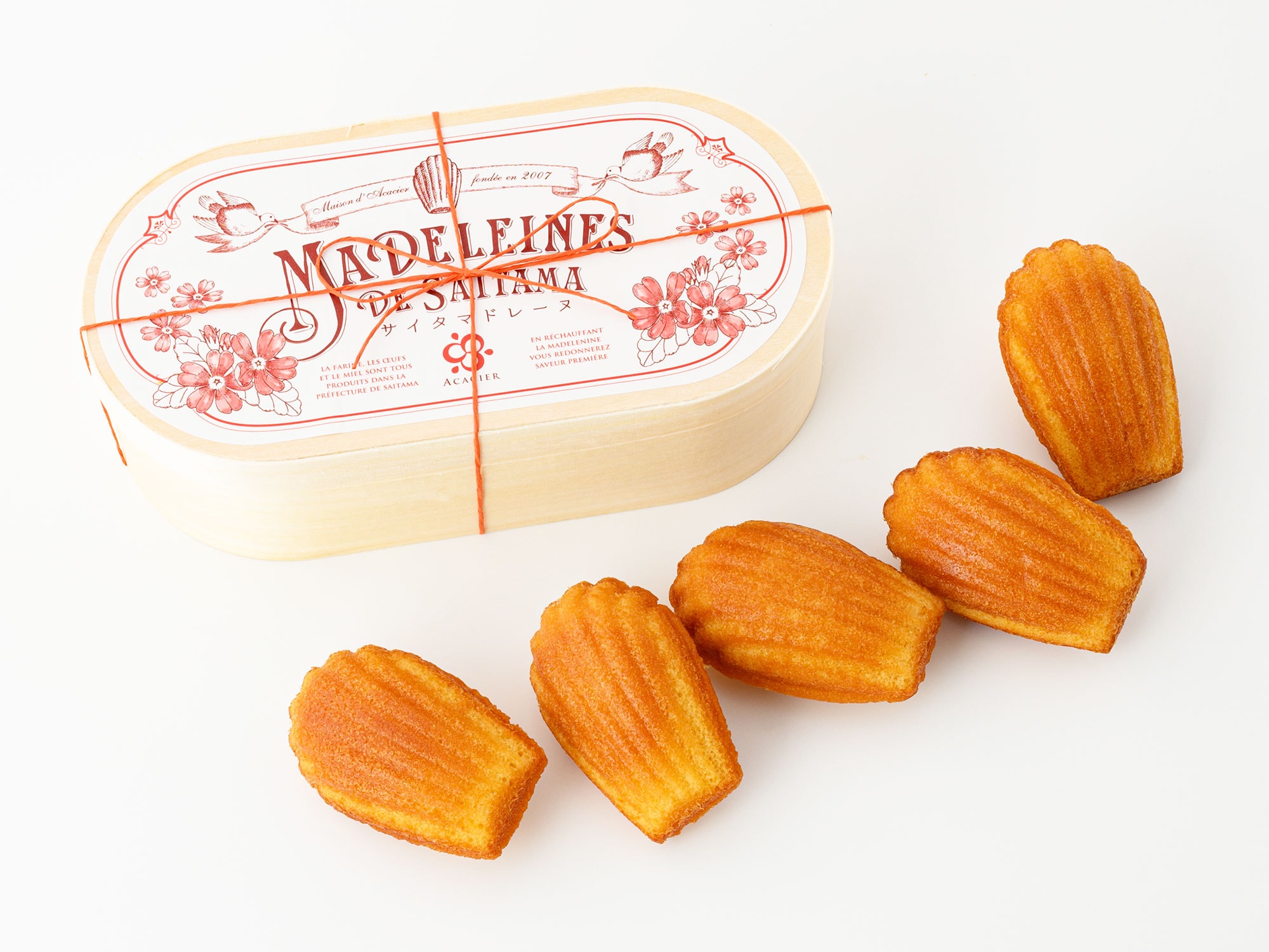 サイタマドレーヌ 5個入り 1,922円／アカシエ