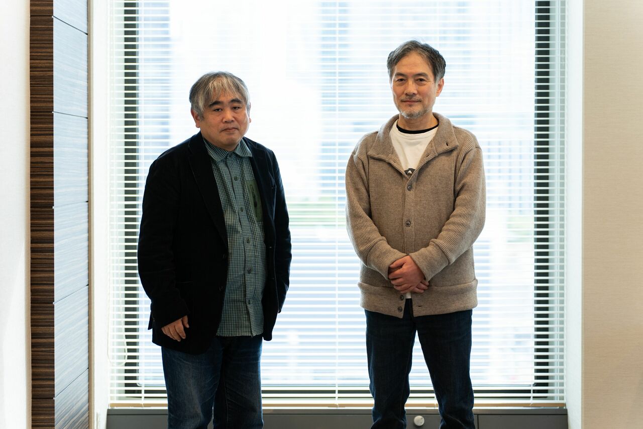 藤野知明さん、白石正明さん　©三宅史郎／文藝春秋
