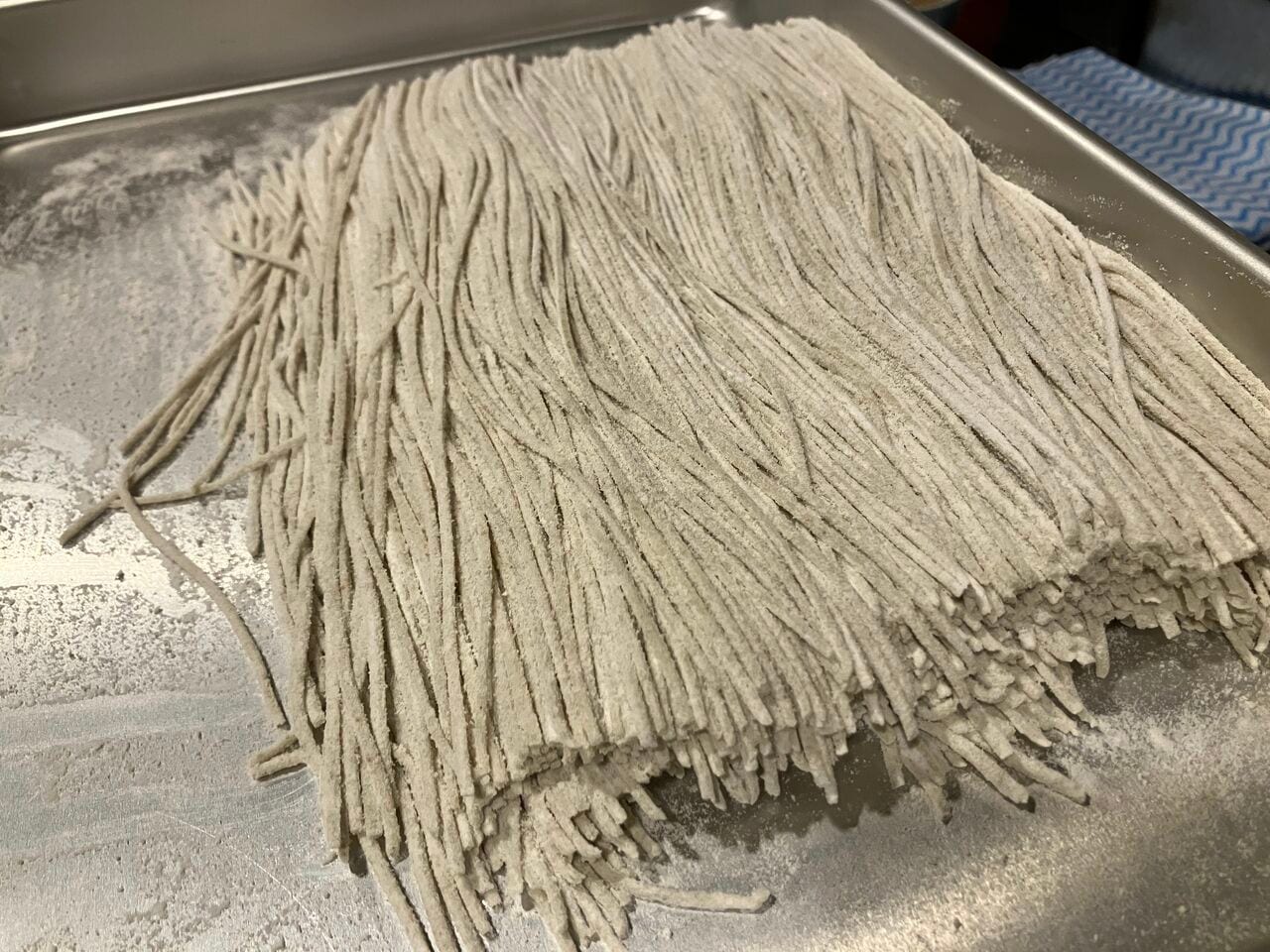 打ち立ての十割そば