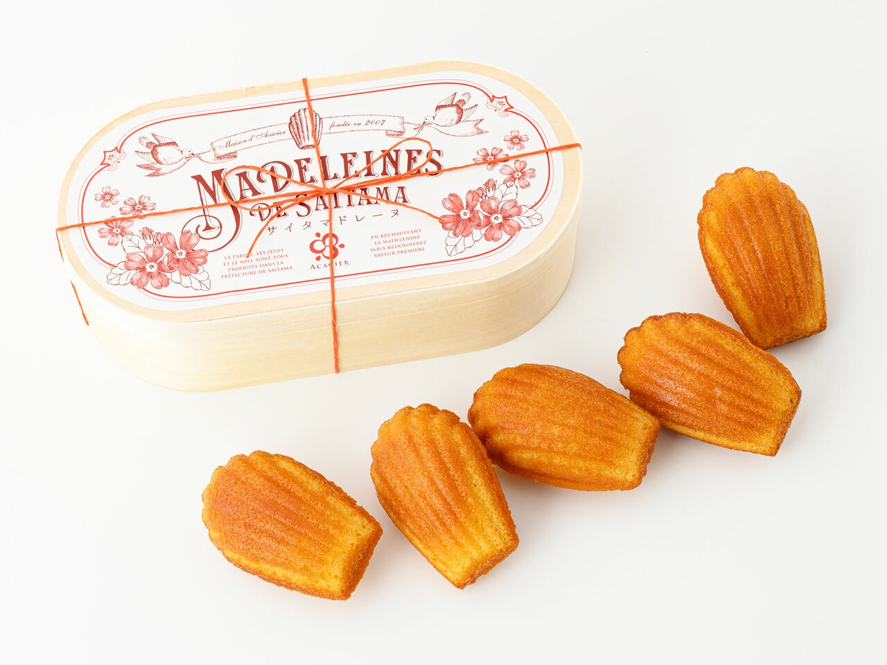 サイタマドレーヌ 5個入り 1,922円／アカシエ