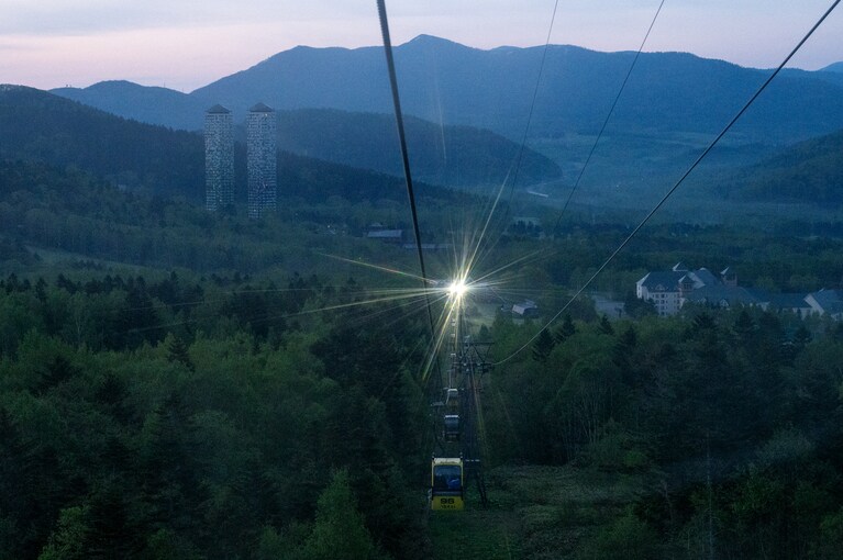 片道約13分の雲海ゴンドラで、雲海テラスへ。