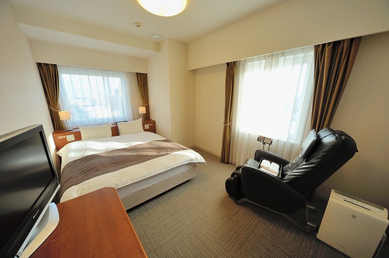 天然温泉 岩木桜の湯 ドーミーイン弘前［青森／弘前］クイーンルーム。