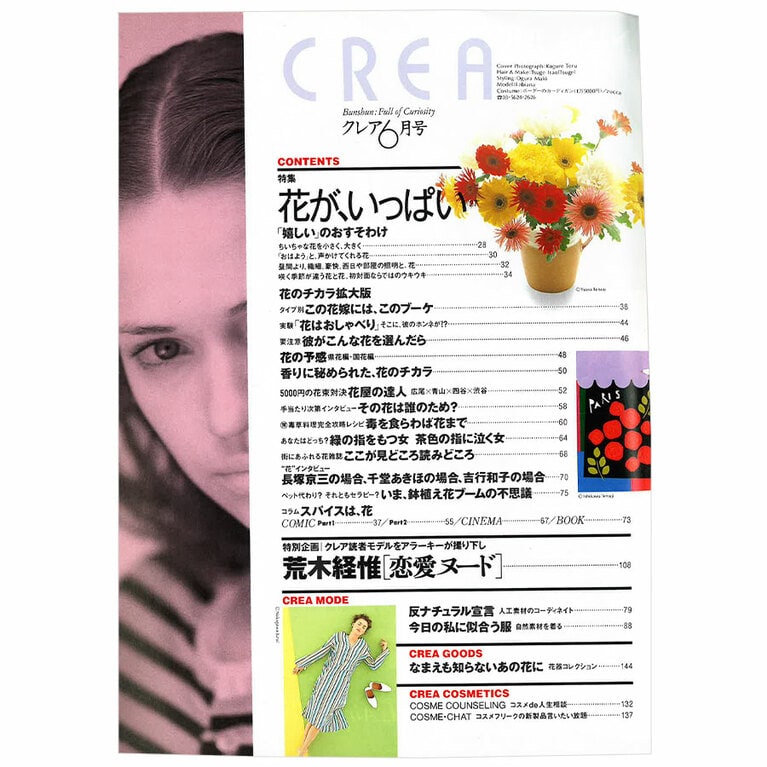 1995年6月号目次。