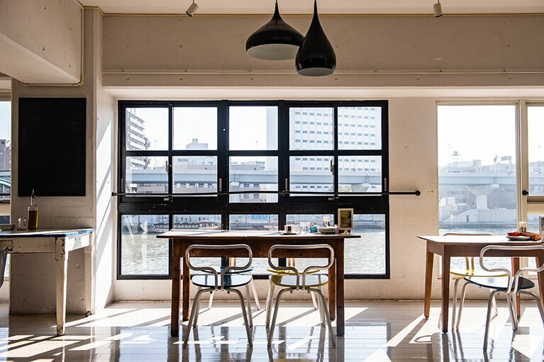 Riverside Café  Cielo y Rio (シエロ イ リオ)［蔵前］