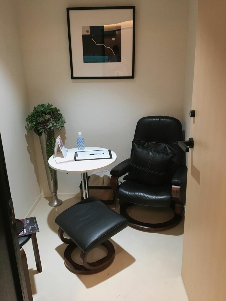 渡された用紙に婦人科に関する悩みを記入して待機。