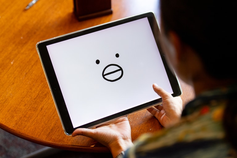 見つめ合うなんかの菌さん。