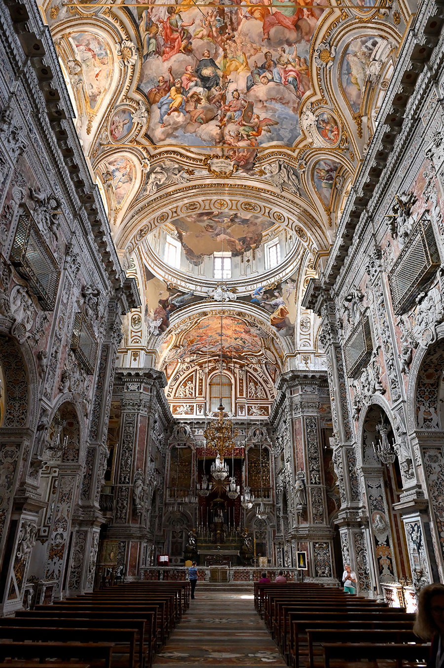パレルモの最も美しい教会のひとつ、サンタ・カテリーナ教会。