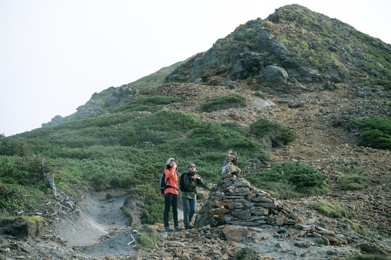 長野県・硫黄岳の旅＜硫黄岳のピークへ＞
