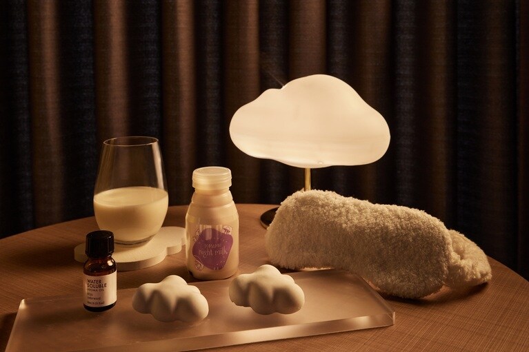 快眠を誘う、夜のリラックスアイテム。