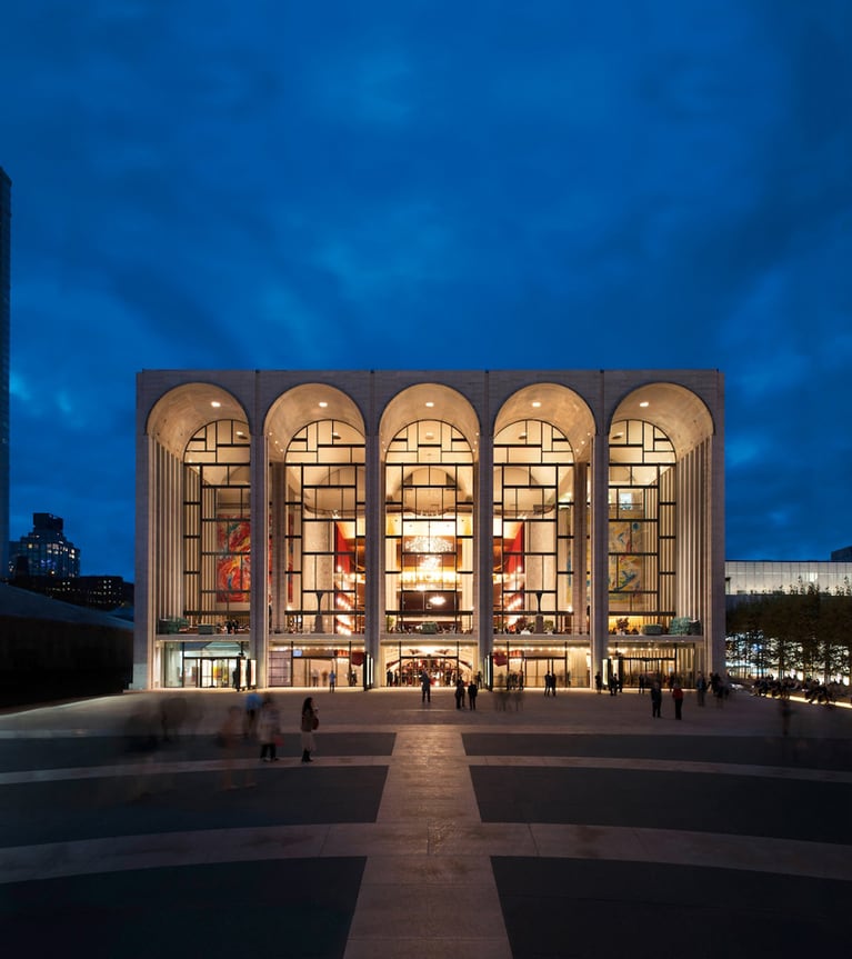 1883年に創設され、世界屈指の歴史と伝統をもつメトロポリタン歌劇場。©Rolex/Ambroise Tzenas