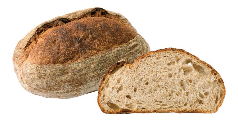 ［Natural Bakery日々舎］パン・ド・カンパーニュ 480円。