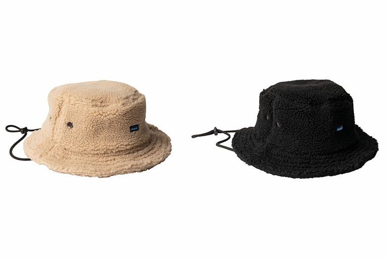 ファーボールブーニー(ブラックスモーク、キャメル、レッドウッド／素材：50％コットン、50%ポリエステル)7,150円。