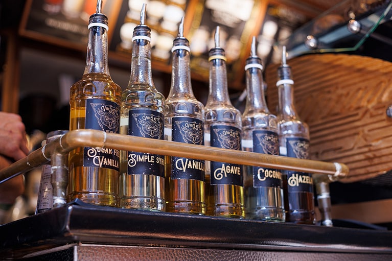 お酒ではない。シロップである。