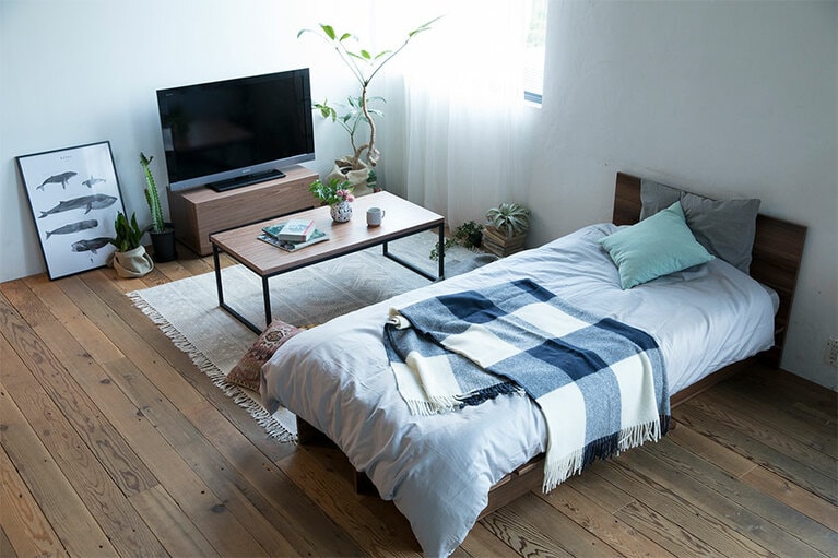 家具を交換して模様替え。自分の好みがだんだんとわかってくる。©CLAS