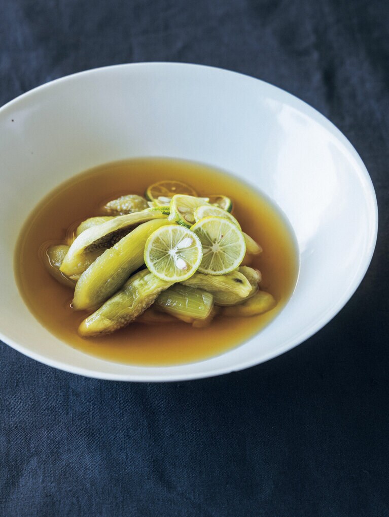 なすのすだちマリネ。