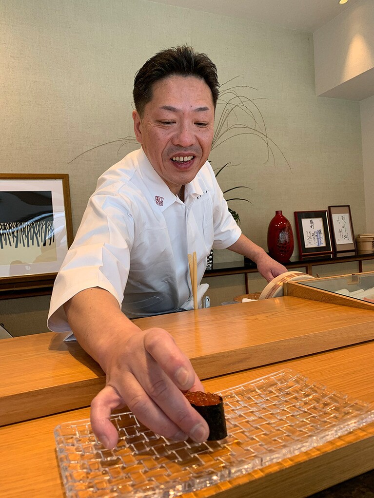 大将は、笑うと香川照之さんを彷彿とさせるイケメン。