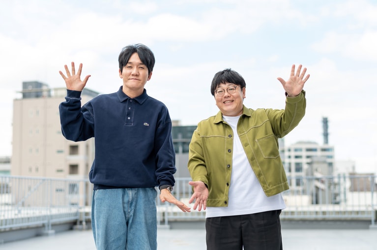 タイムマシーン3号のおふたり。