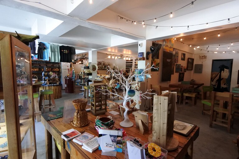 ギャラリーのように、ひとつひとつ作品を眺めるのも楽しい。