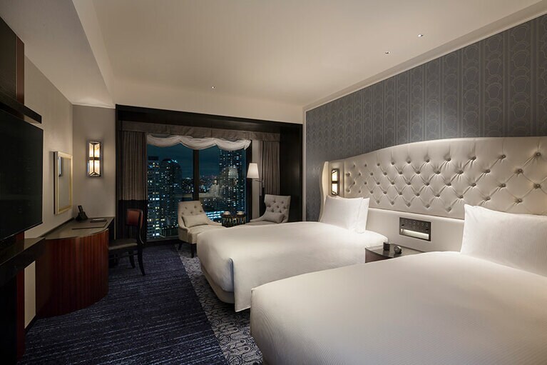 客室の一例、プレミアムエグゼクティブツイン。