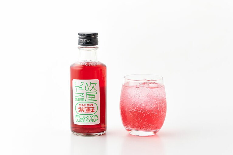 佐藤紅商店「赤しそシロップ」700円(200g)／岡山県