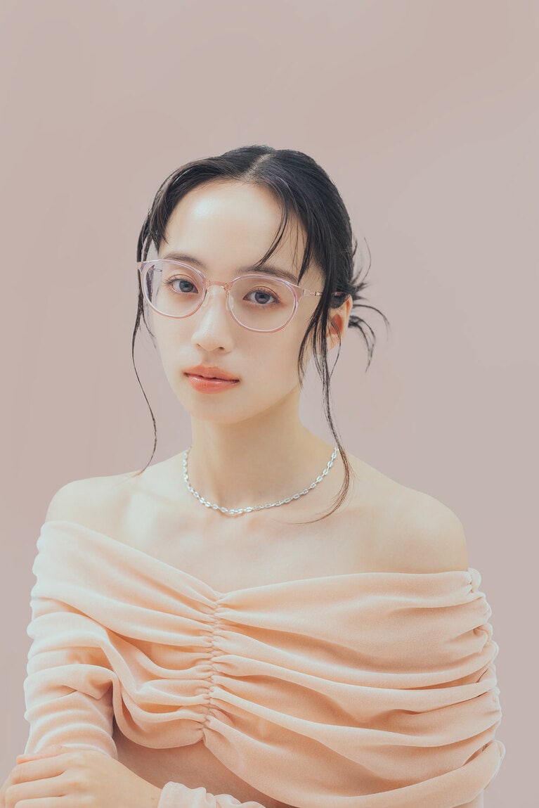 「ピンクグラデ」着用イメージ。