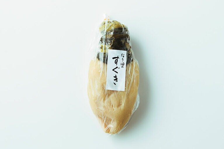 「生すぐき」100gあたり432円／京都なり田