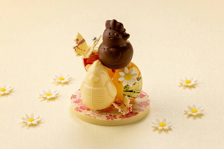 「イースターチョコレート ルースター」3,000円。