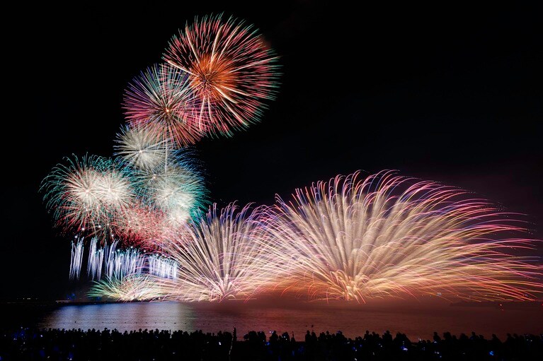 【福井県坂井市】三国花火。