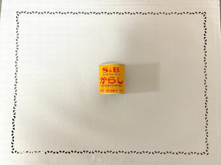 【4位】ぬた(味噌＋卵黄＋酒＋練りがらし＋酢＋ゴマ)の材料：S&Bのからし。