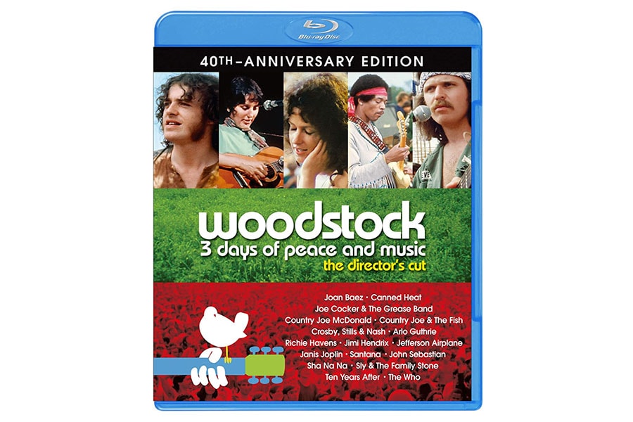 『ディレクターズカット ウッドストック 愛と平和と音楽の3日間』では舞台裏も収録。時代の雰囲気が伝わってくる。