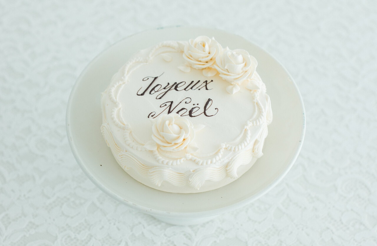 【第1位】「バタークリームケーキ」φ15cm 4,104円／銀座ウエスト 本店　写真＝嶋崎征弘