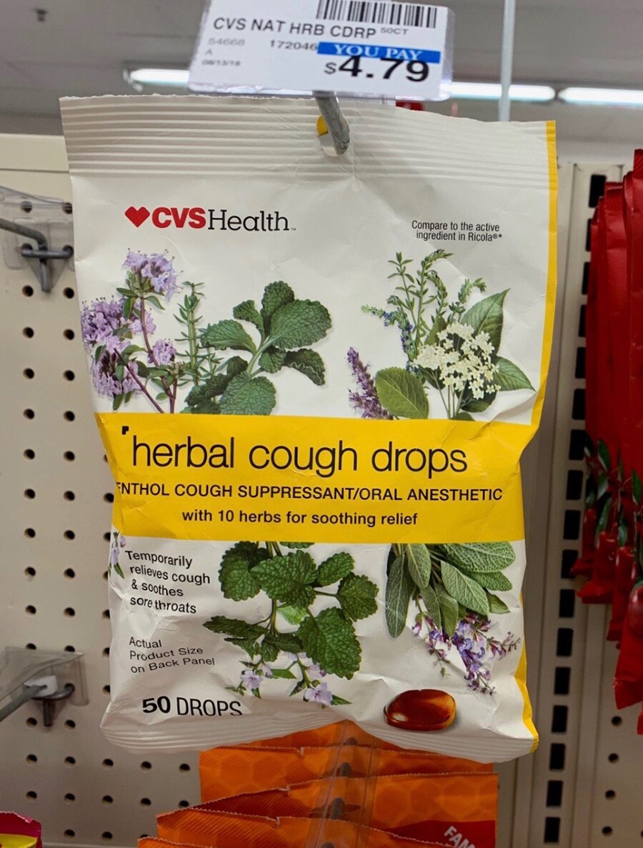 CVS Health ビタミンCサプリメントドロップ 1.99ドル