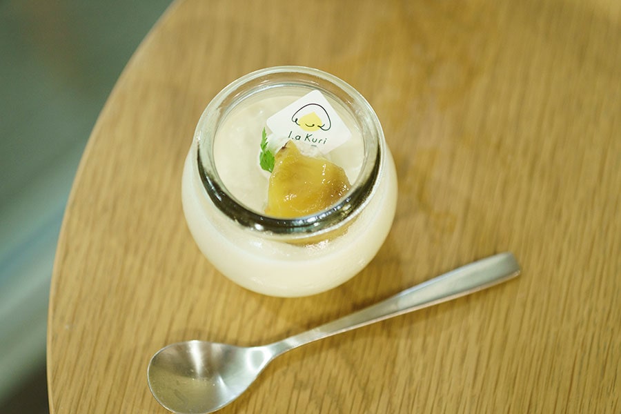 「栗のbudino（ブディーノ）」590円。1人3個まで。