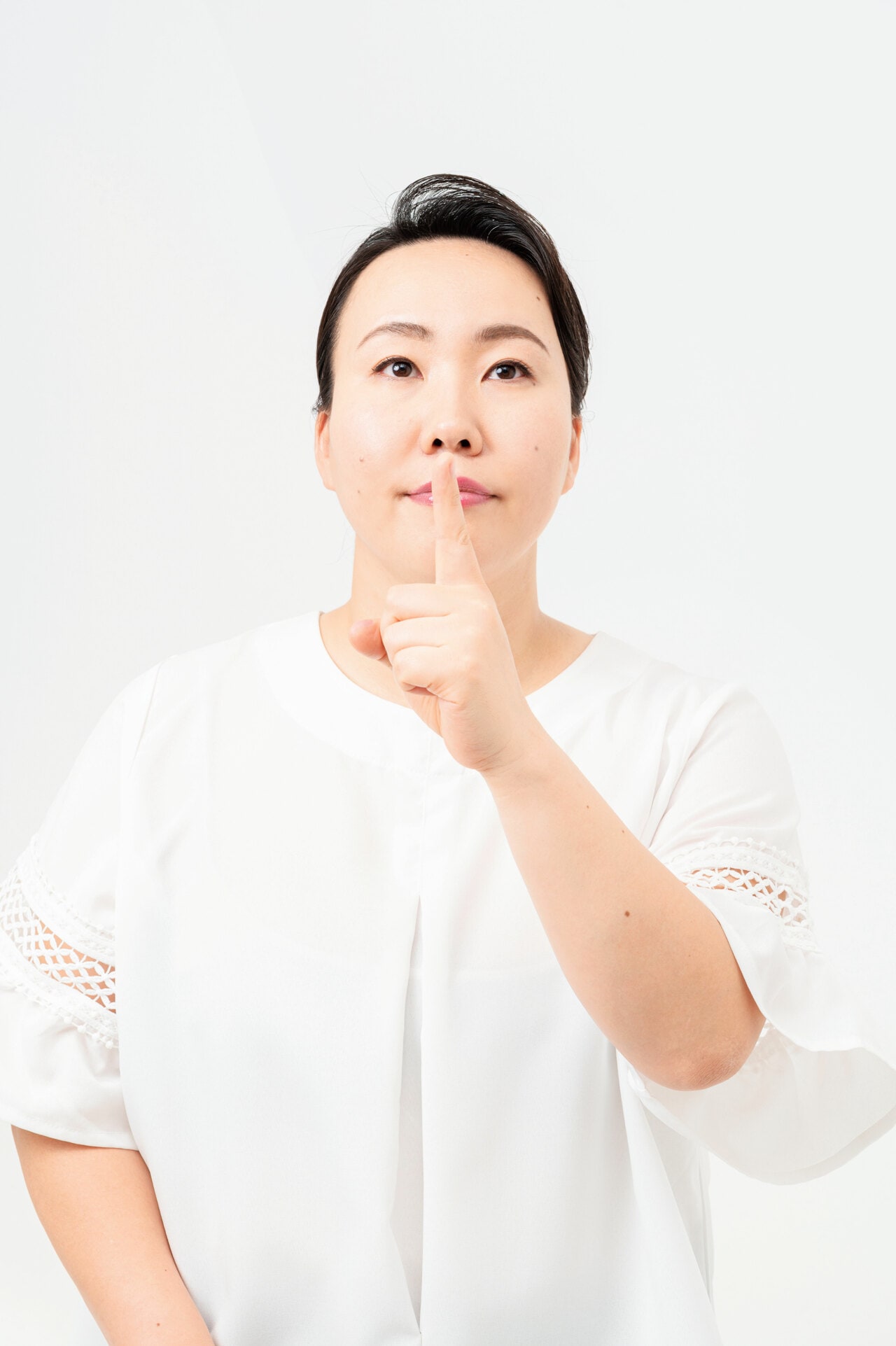 コップを見る。