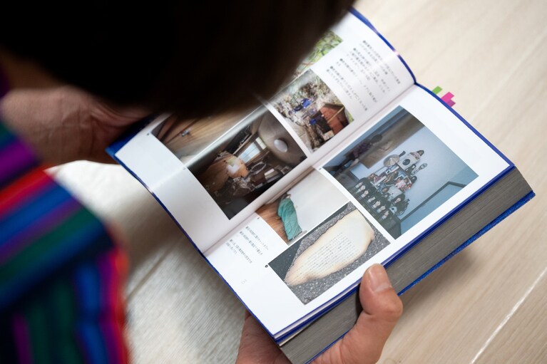 カラー写真も豊富。