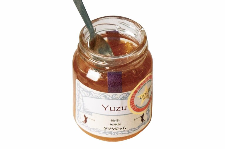 柚子マーマレード レギュラー〈100g〉1,480円(税込)／タツタジャム