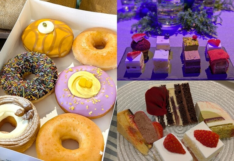 クリスマスシーズンのとある日。朝からドーナツ、昼から夕方にかけてクリスマスケーキの発表会2件をハシゴし、一日中甘いものしか食べていない日も。