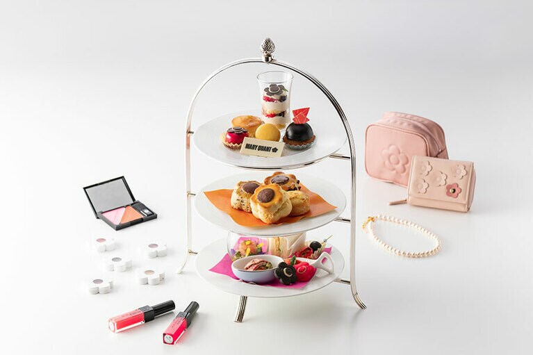 コラボレーションアフタヌーンティー「トゥール ド アンサンブル with MARY QUANT」5,200円(税・サ込)。写真はイメージ。