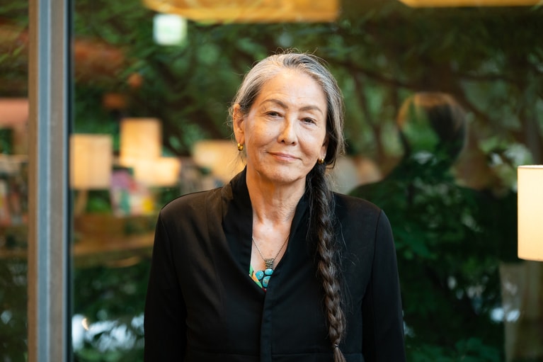 代官山 蔦屋書店で行われた浅野順子さんと近田春夫さんトークイベントにて。