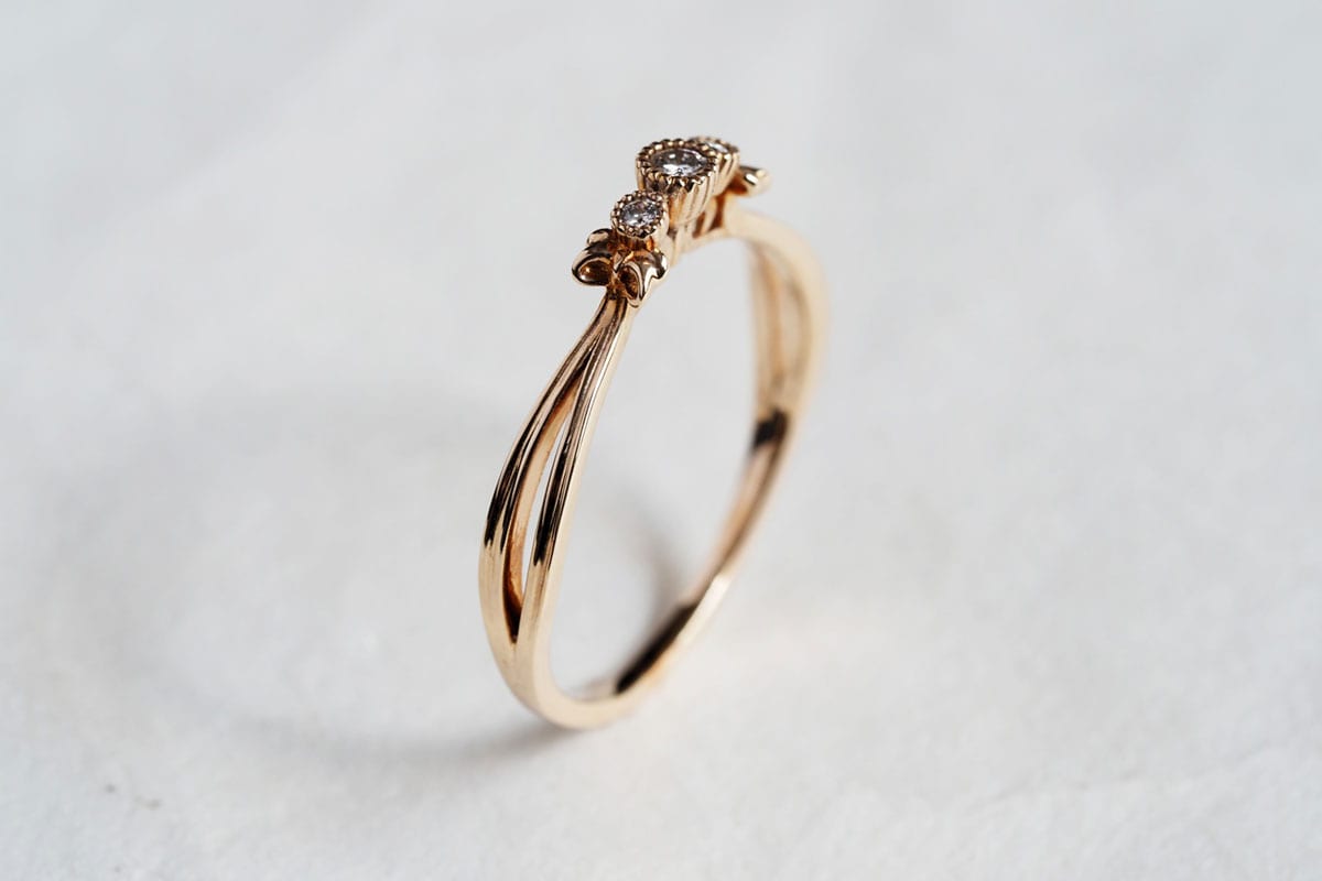 PARCELLE JEWELRY リング 75,900円。【取扱店舗】新・横・大・京