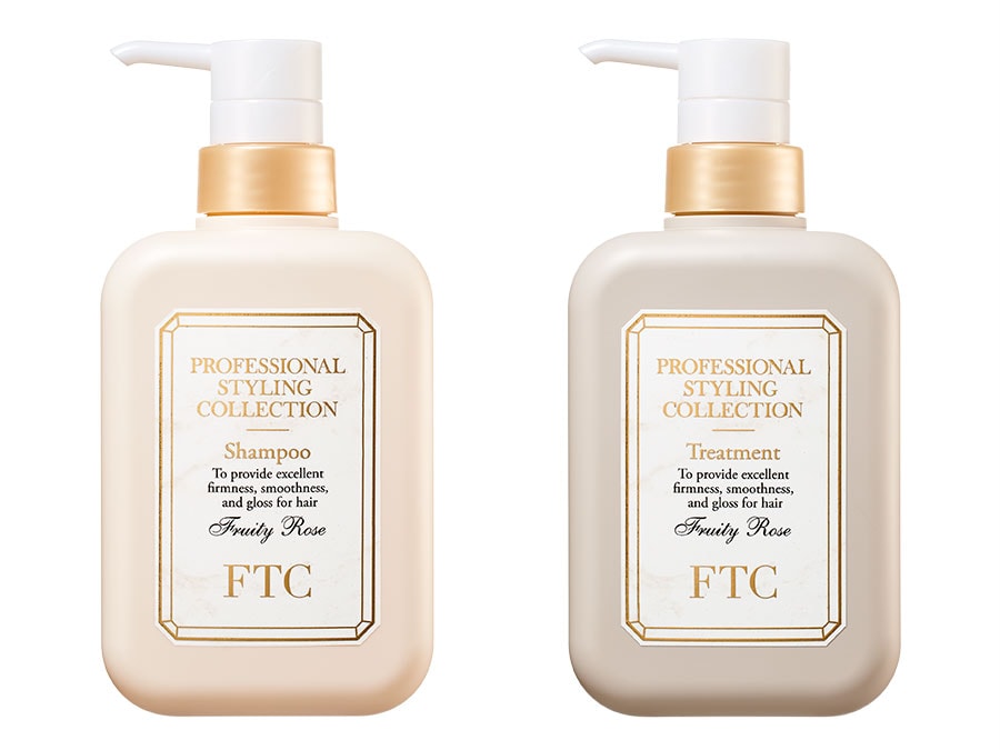 FTC プロフェッショナル スタイリングシャンプー＆トリートメント 各500mL 9,900円（セット価格）