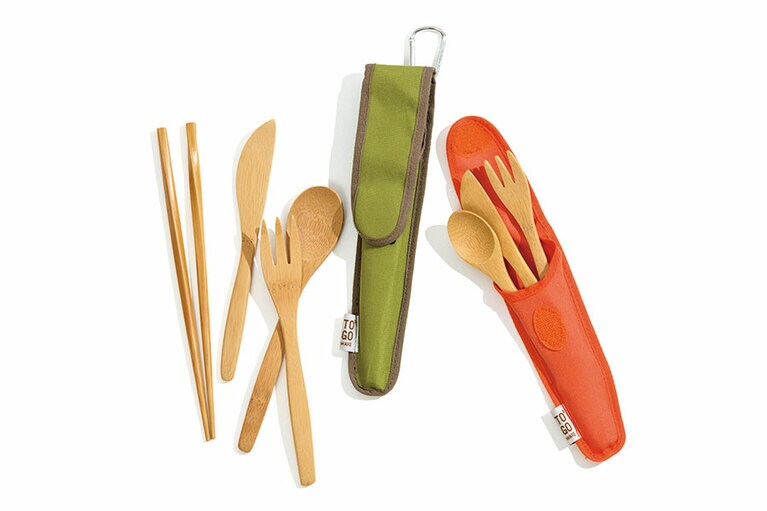 カトラリーセット（左）2,420円、（右）1,760円／トゥゴーウェア（エイアンドエフ）