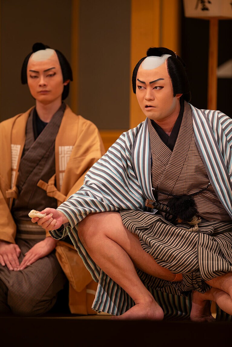 南郷力丸（福之助）。撮影：荒木大甫。