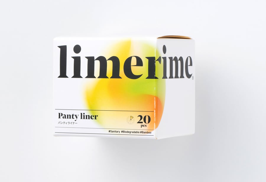 「limerime パンティライナー」20枚入り 726円。