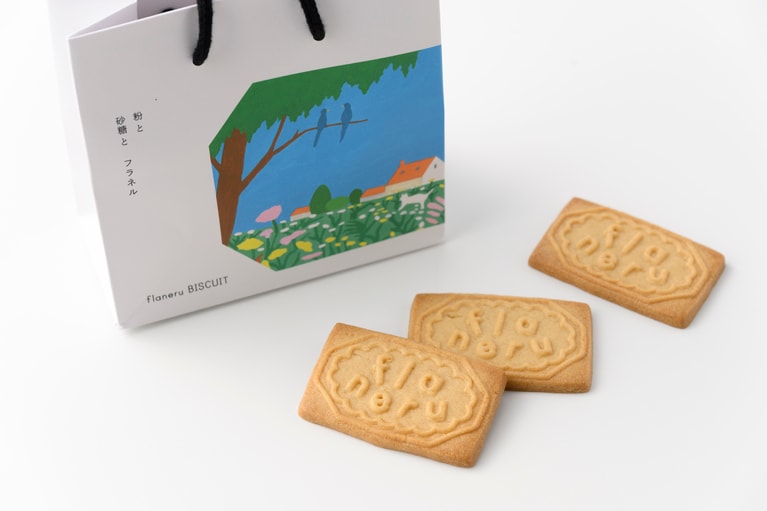 フラネルビスケット 810円（6個入り）。