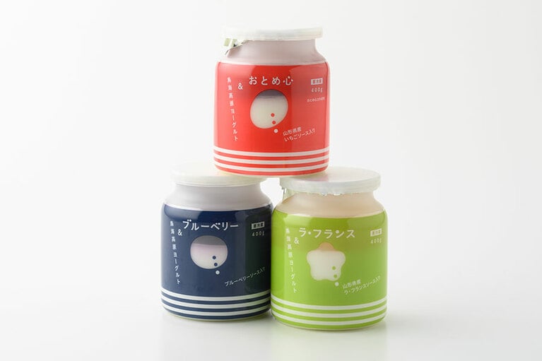 鳥海やわた観光「鳥海高原ヨーグルト 各種」各400g 532円／山形県