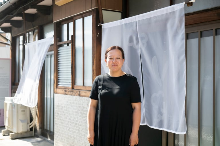 普段は石川県を拠点に作品制作をしている佐々木類さん。